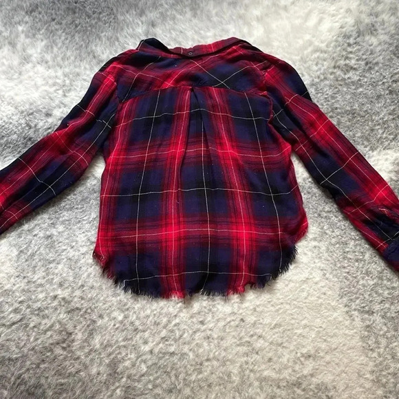 🔥4/$20 Anthropologie Cloth & Stone Plaid Shirt - Picture 12 of 12